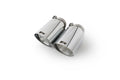 Remus race valved exhaust straight cut angled chrome tailpipe for MINI Cooper S JCW