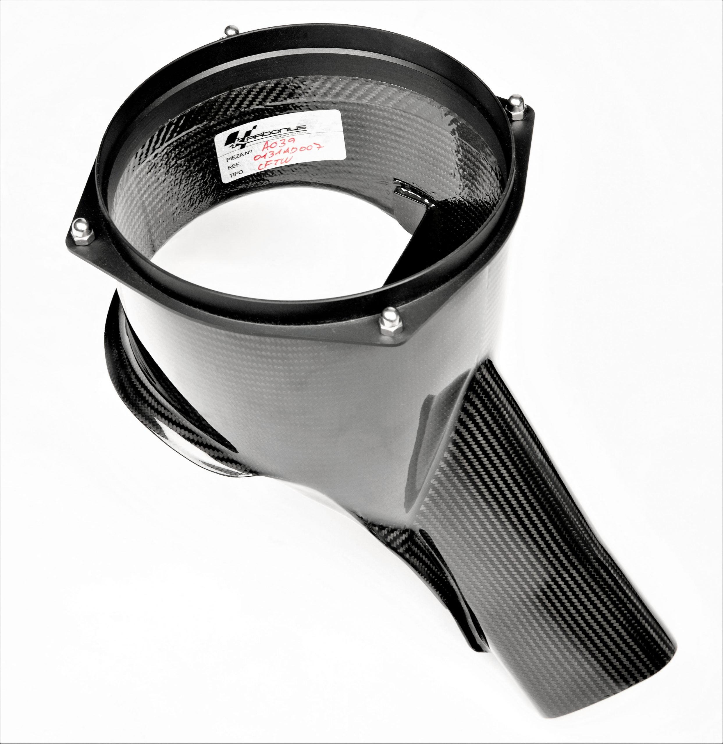 Karbonius Snorkel for BMW E46 with CSL Style Airbox