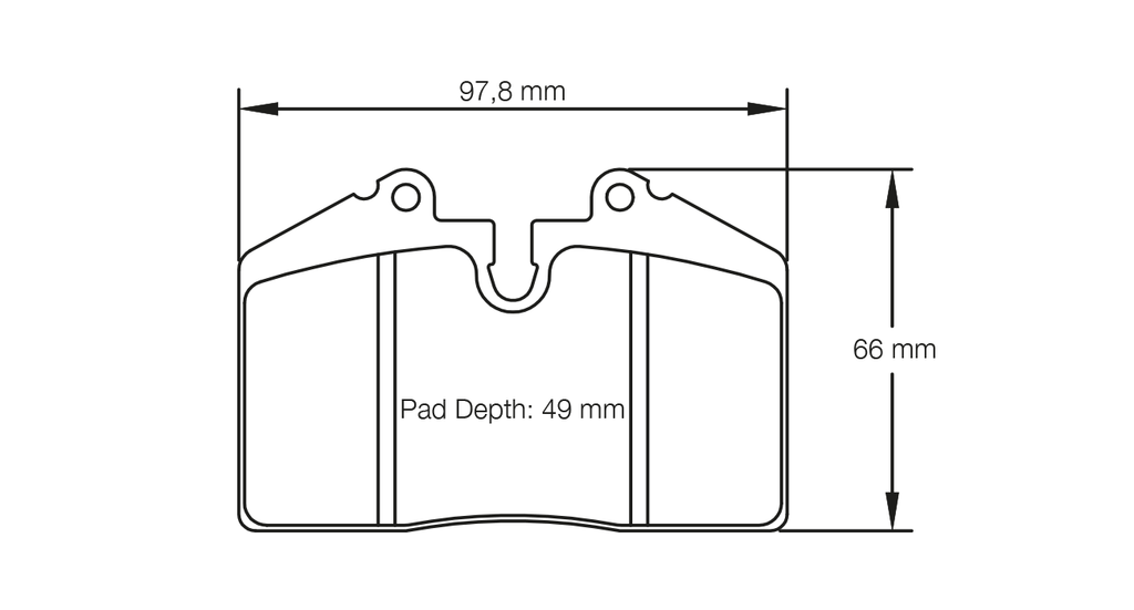 Pagid Racing E1203 in RSL29 compound