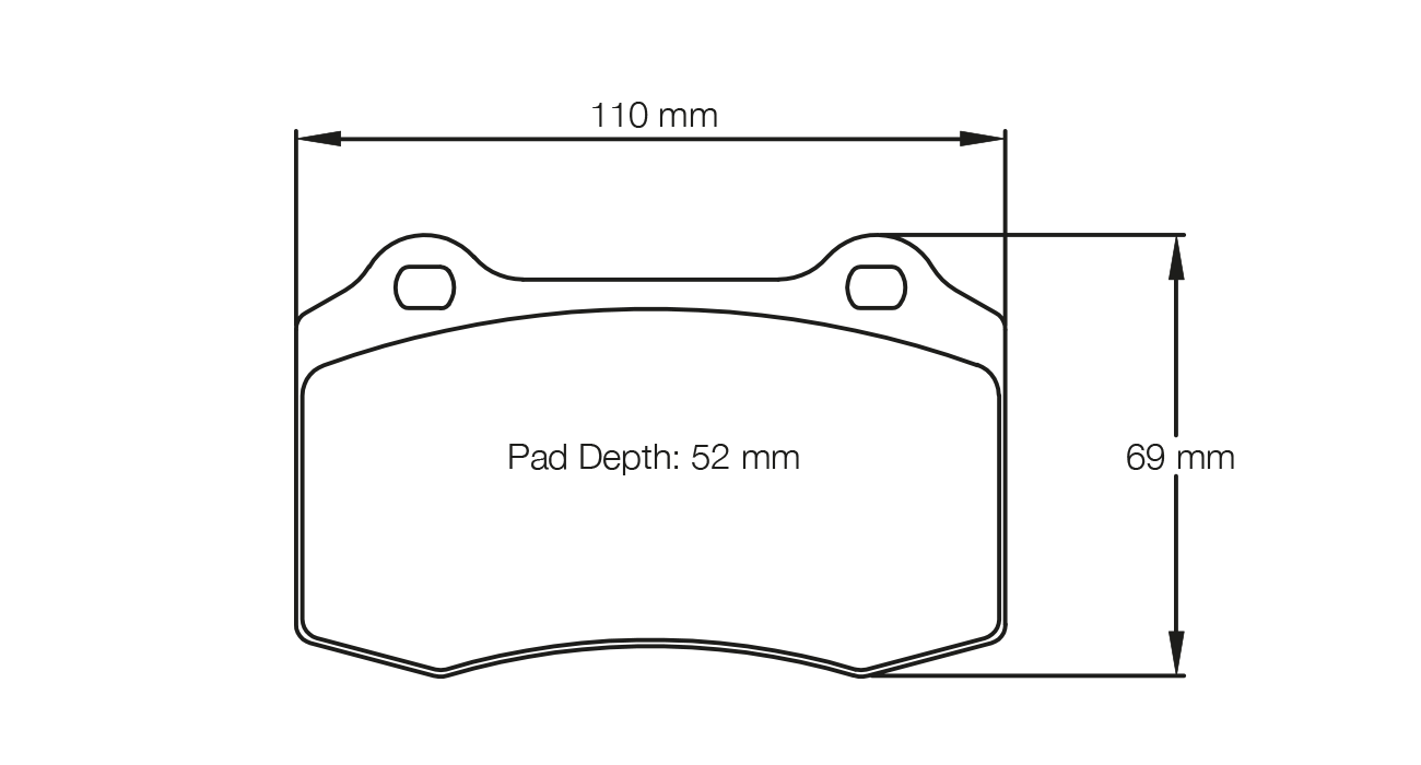 Pagid Racing E1408 in RSL1 compound front and/or rear brake pads for various Aston Martin/ Cadillac/ Chevrolet/ Dodge/ Ferrari/ KTM/ Lancia/ Lotus/ Maserati/ Peugeot/ Renault/ Seat/ Volvo cars