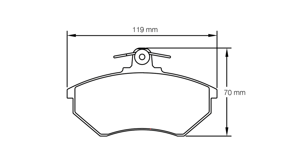 Pagid Racing E1744 in RSH29E compound