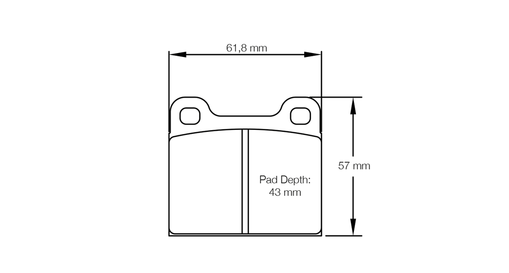 Pagid Racing E4304 in RSL29 compound