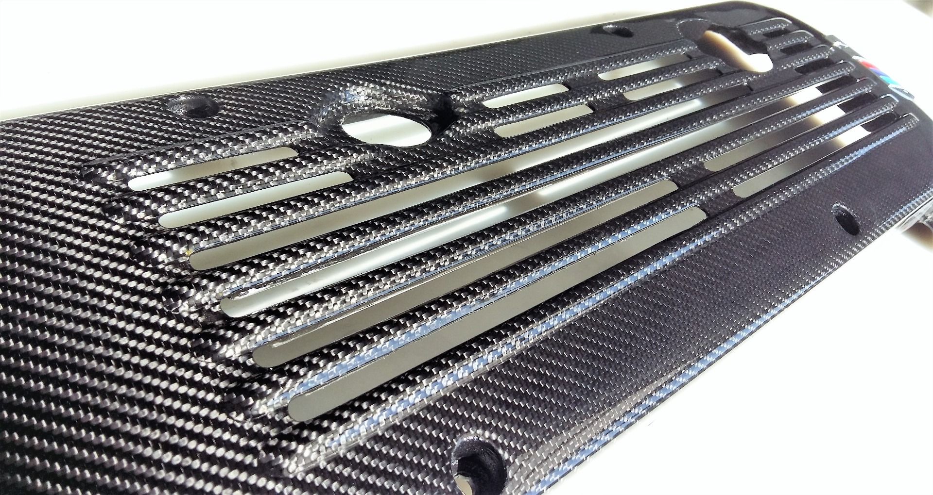 Karbonius Engine cover M3 perforated for BMW E46 M3