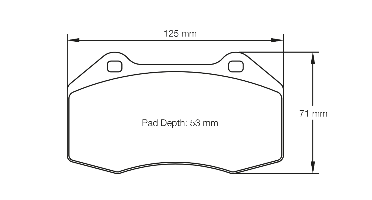 Pagid Racing E8023 in RSL29 compound brake pads for various Alfa Romeo, Chevrolet, Fiat, Mazda, Opel, Renault cars