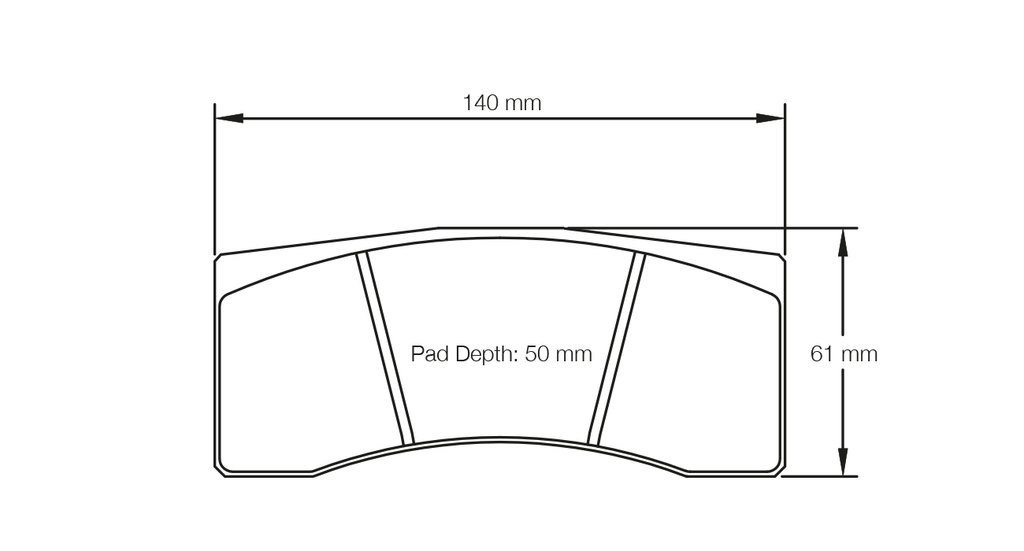Pagid Racing E8030 in RST 5E compound