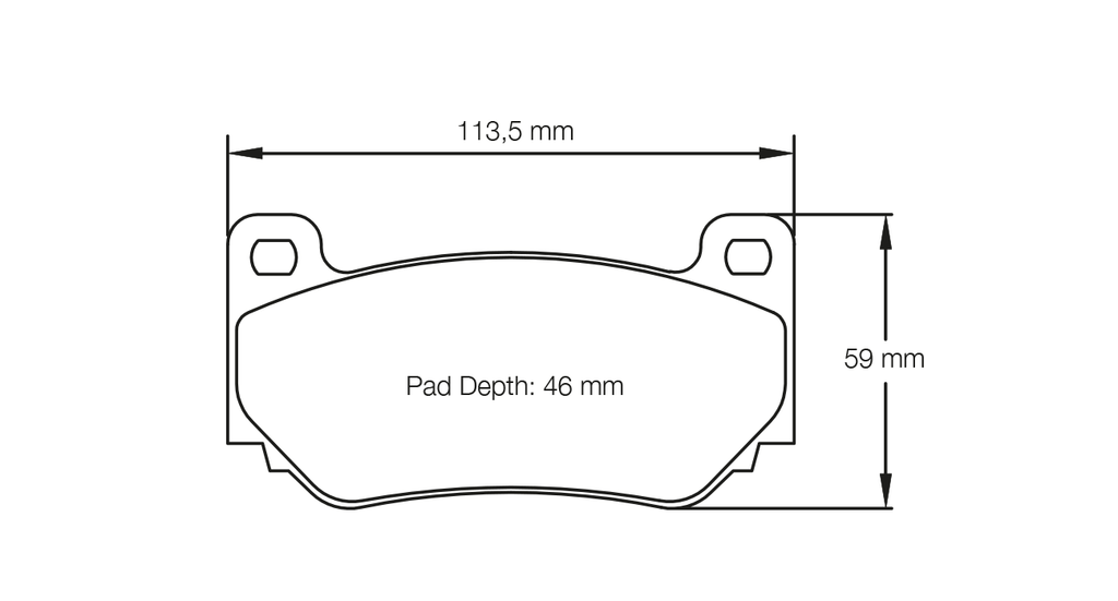 Pagid Racing E8076 in RSL29
