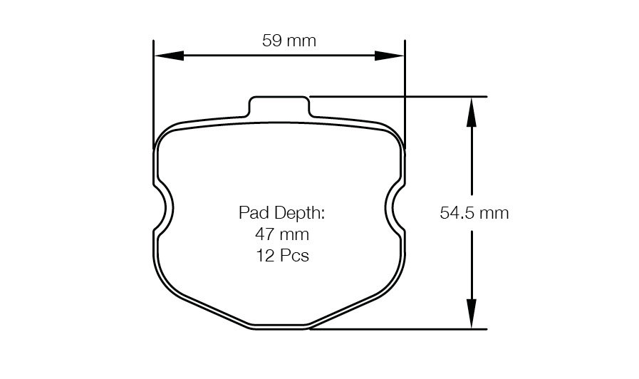 Pagid Racing E8240 in RSL29 compound