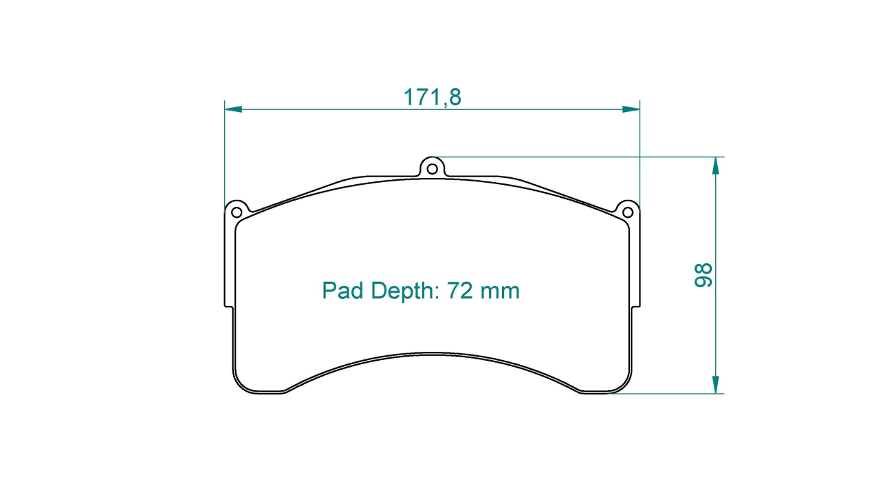 Pagid Racing E8314 in RSX compound