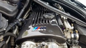 Karbonius Engine cover M3 perforated for BMW E46 M3
