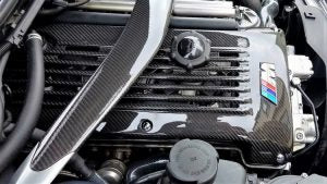 Karbonius Engine cover M3 perforated for BMW E46 M3