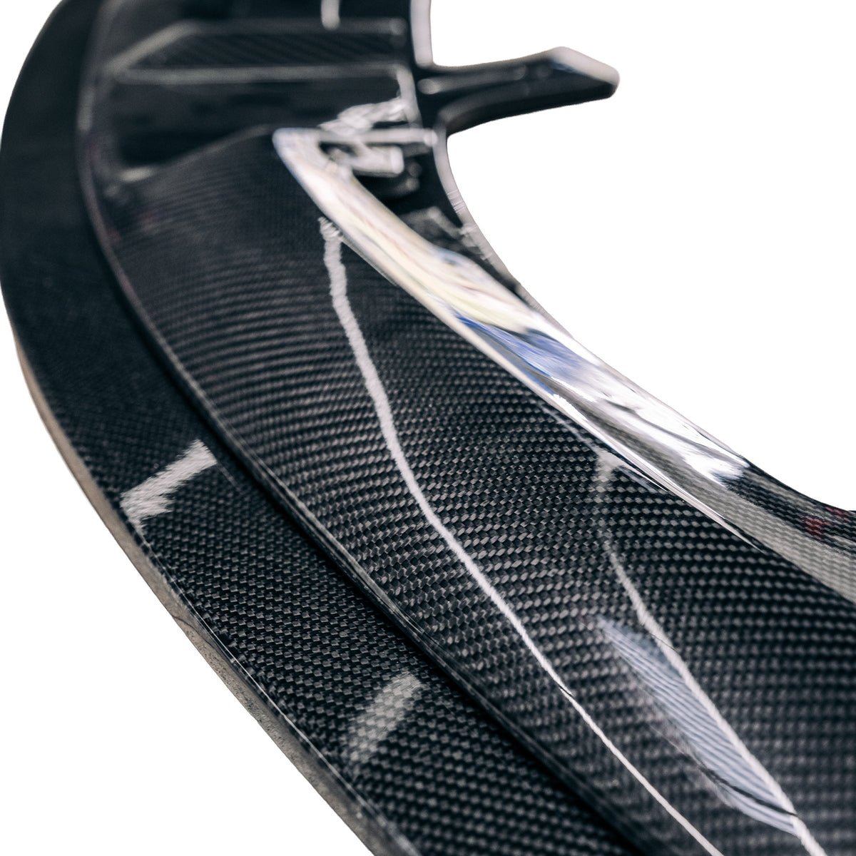 F87 M2 (N55) Carbon Fibre Adjustable Front Splitter - image 5