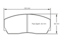 Ferodo FRP216H DS2500 Pads