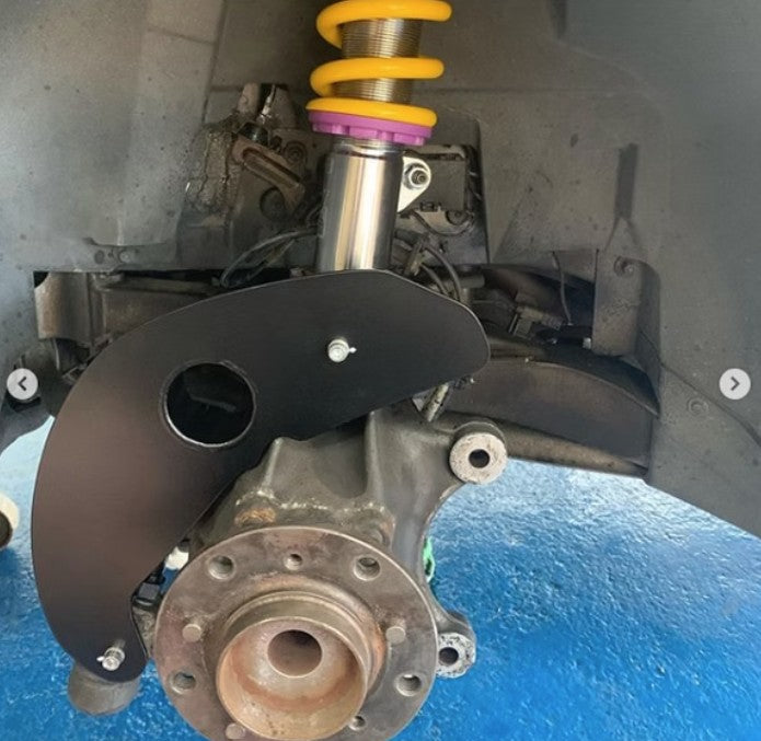 Mumbray Motorsport E9X M3 Brake Cooling Kit (for GT4 splitter with integrated ducts)