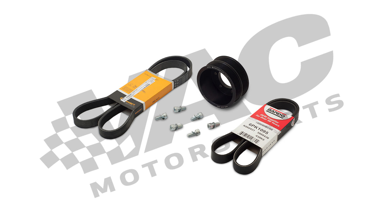 VAC Motorsports Underdrive Crank Power Pulley Kit, BMW S65