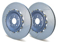 Girodisc Front 2pc Floating Rotors for Ferrari 599 GTB with Optional CCM Rotors