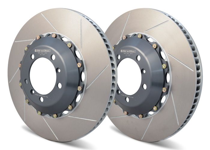 Girodisc Front 380mm 2-piece Rotor Upgrade for Porsche 997 GT3/GT2 with or without OEM PCCB's
