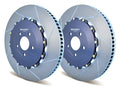 Girodisc Front 2pc Rotors for C7 Z06 with OEM Iron Rotors