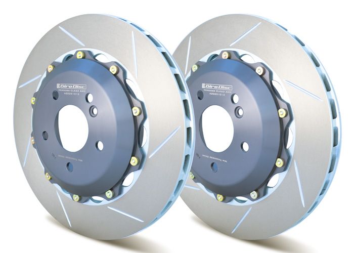 Girodisc Rear 330mm 2-piece Rotor Upgrade for Mercedes CLK63 AMG Black Series (08)