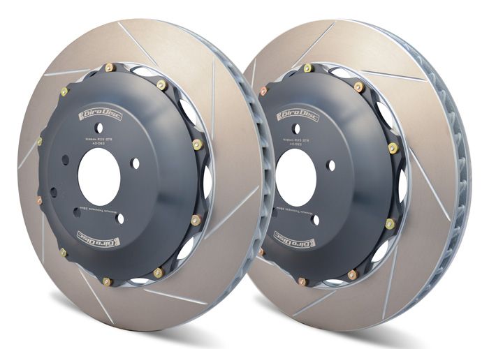 Girodisc Rear 2-piece rotors for Nissan GT-R