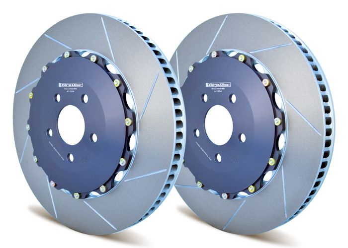 Girodisc Rear 2pc Rotors for C7 Z07 with OEM CCM Rotors