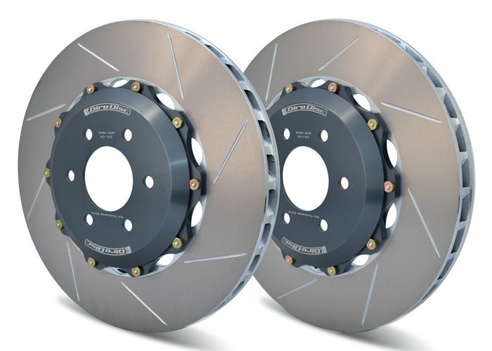 Girodisc Rear 2pc Rotors for Viper ACR with OEM CCM Rotors