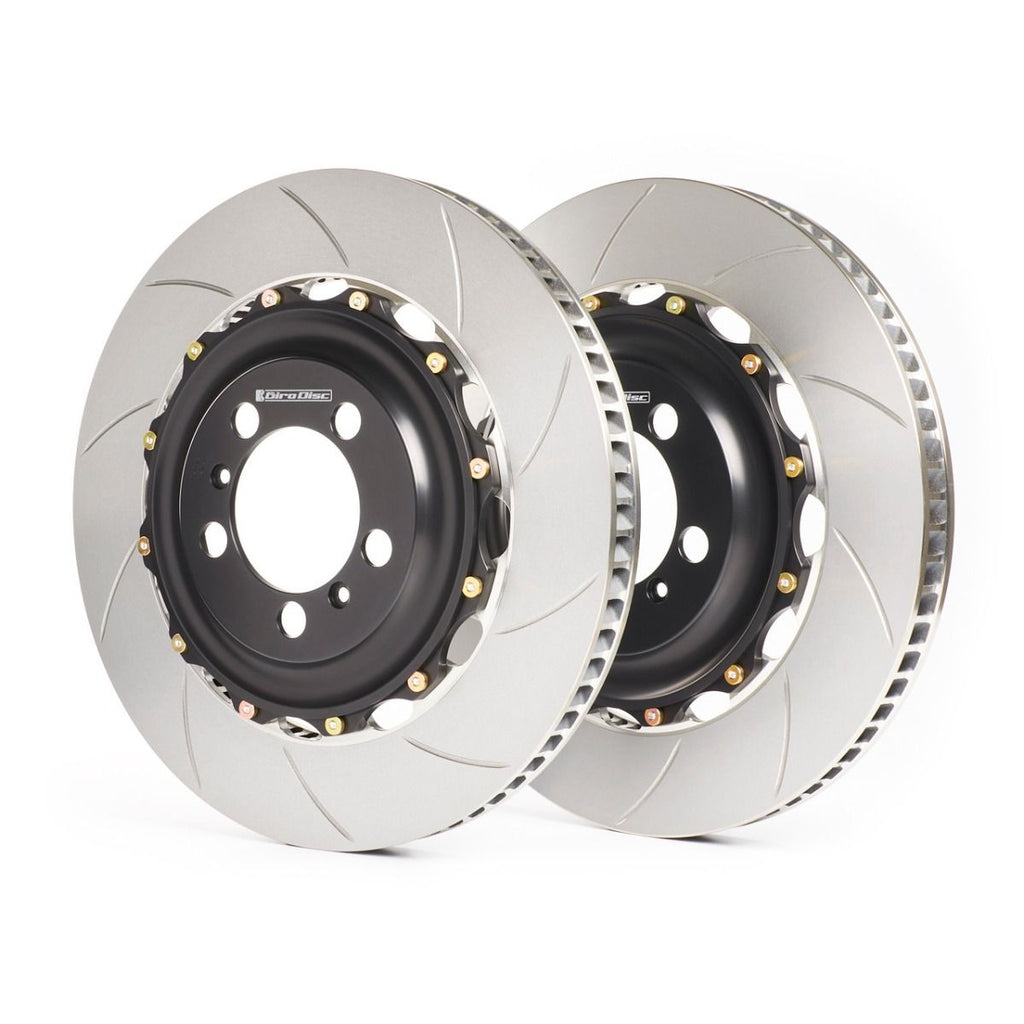 Girodisc Rear 2pc Floating 380mm Rotors for BMW F8X M2/M3/M4 with Red/Silver or Gold Calipers