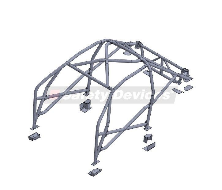 Safety Devices Cross door bar nearside (LHS) 3 Series E36 3-door Coupe. With sunroof (1991 - 1999)