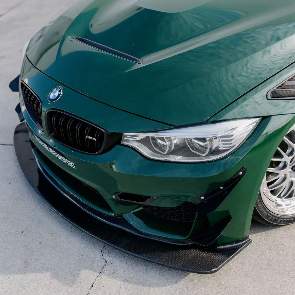 GT4+ Kit for BMW F80 M3 & F82 M4 (Splitter, Wing & Canards) - image 5