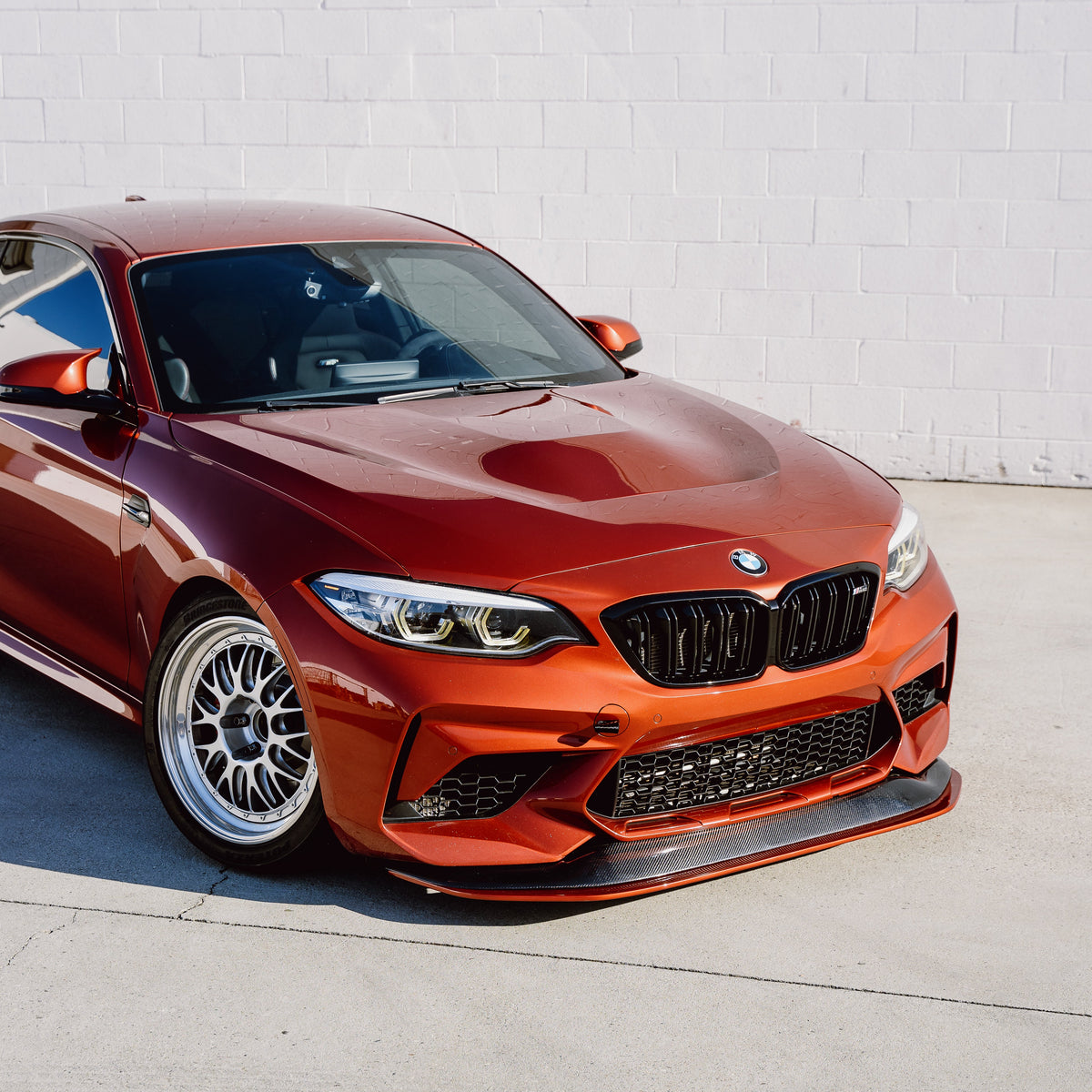 F87 M2 Competition Carbon Fibre GTS Front Splitter - image 4