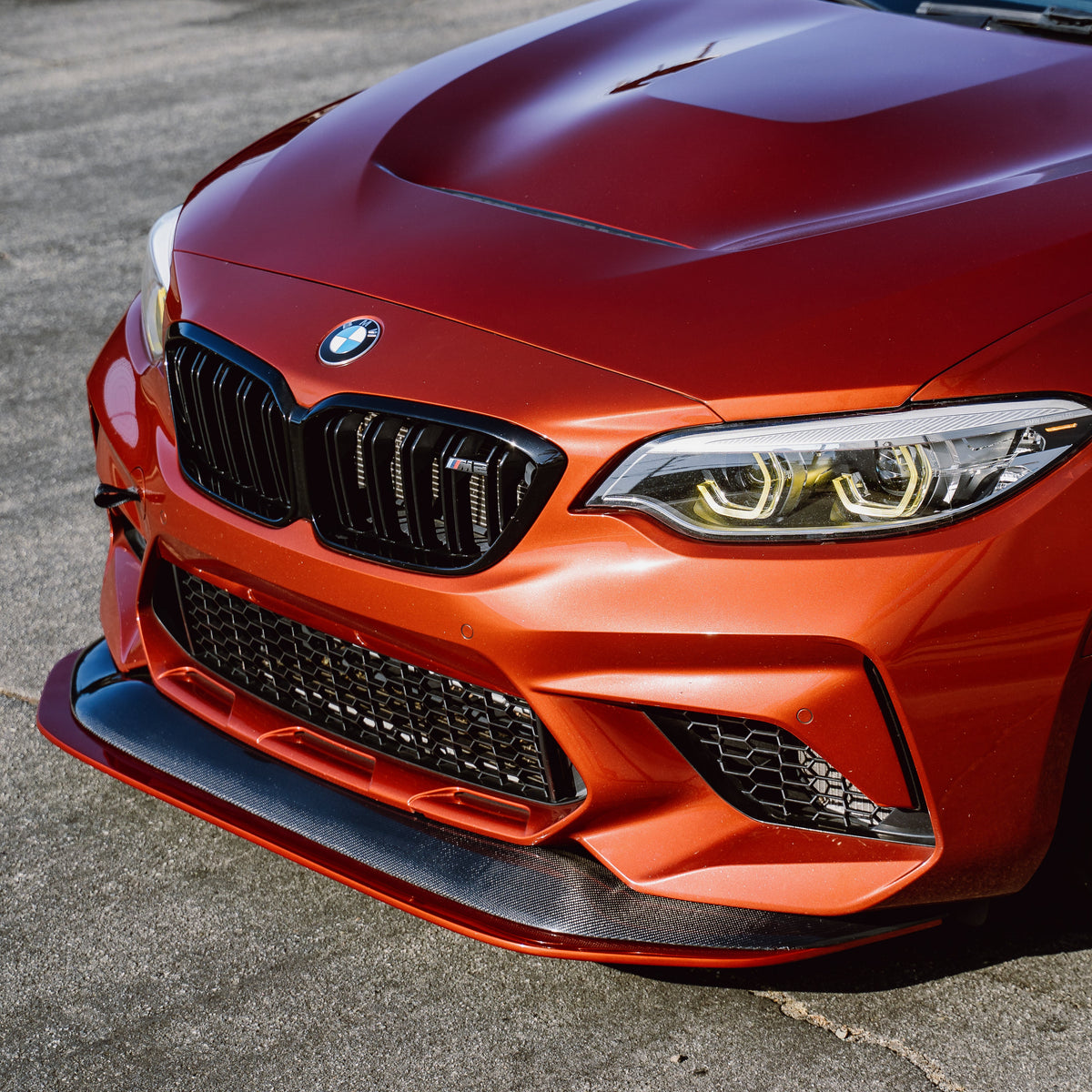 F87 M2 Competition Carbon Fibre GTS Front Splitter - image 2