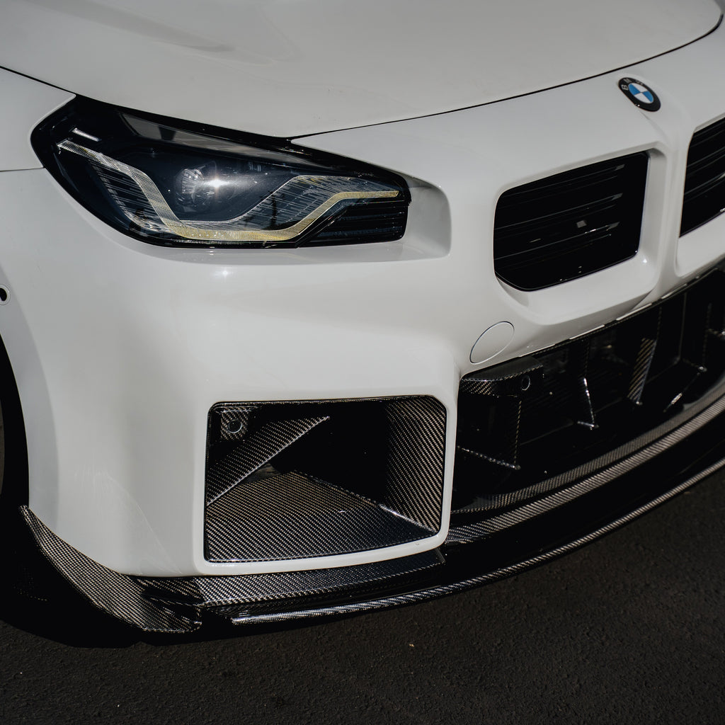 Clubsport Adjustable Carbon Fibre Front Splitter Kit for BMW G87 M2 - image 5