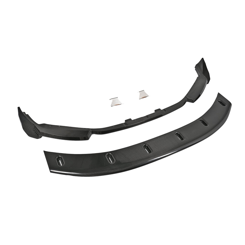 Clubsport Adjustable Carbon Fibre Front Splitter Kit for BMW G87 M2