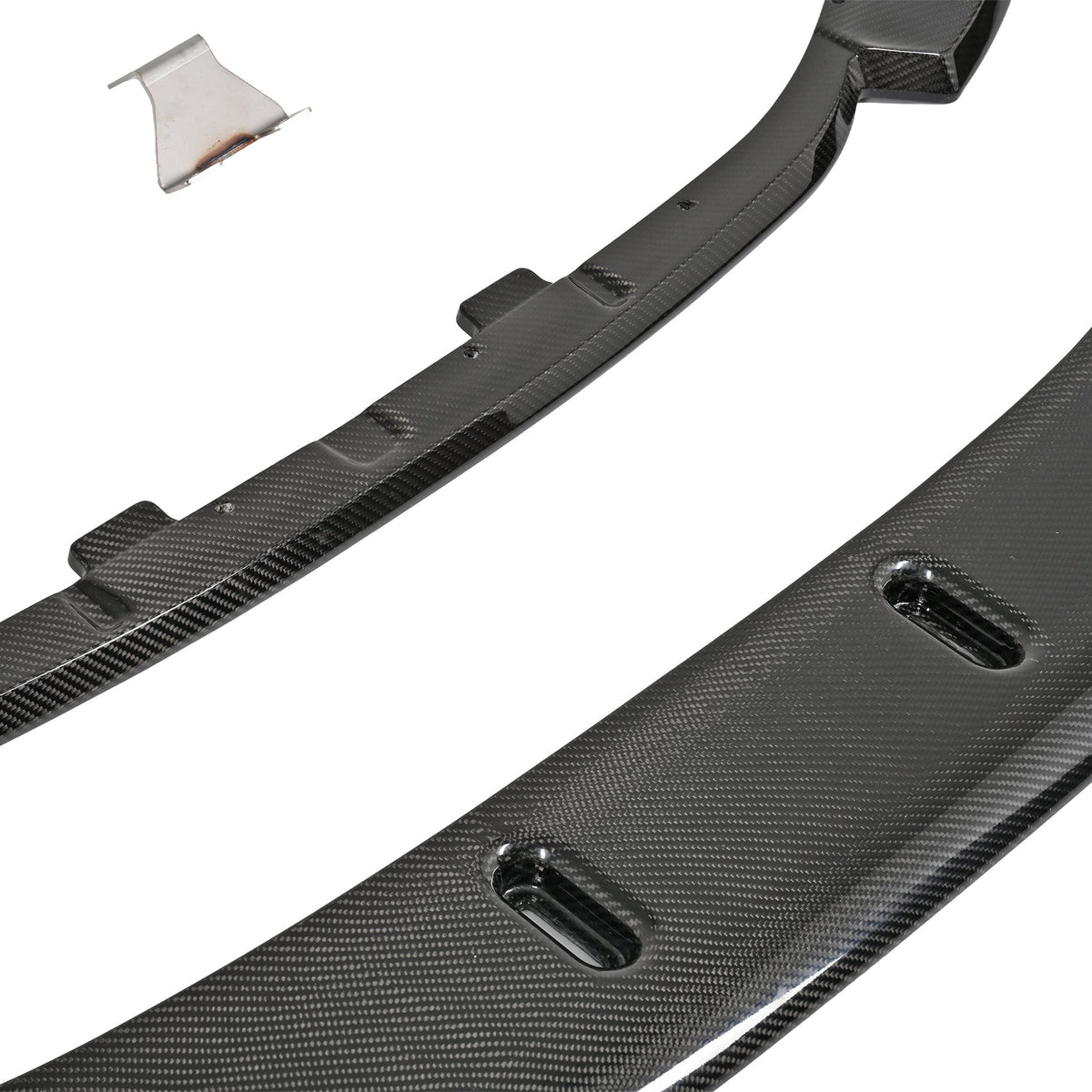 Clubsport Adjustable Carbon Fibre Front Splitter Kit for BMW G87 M2 - image 3