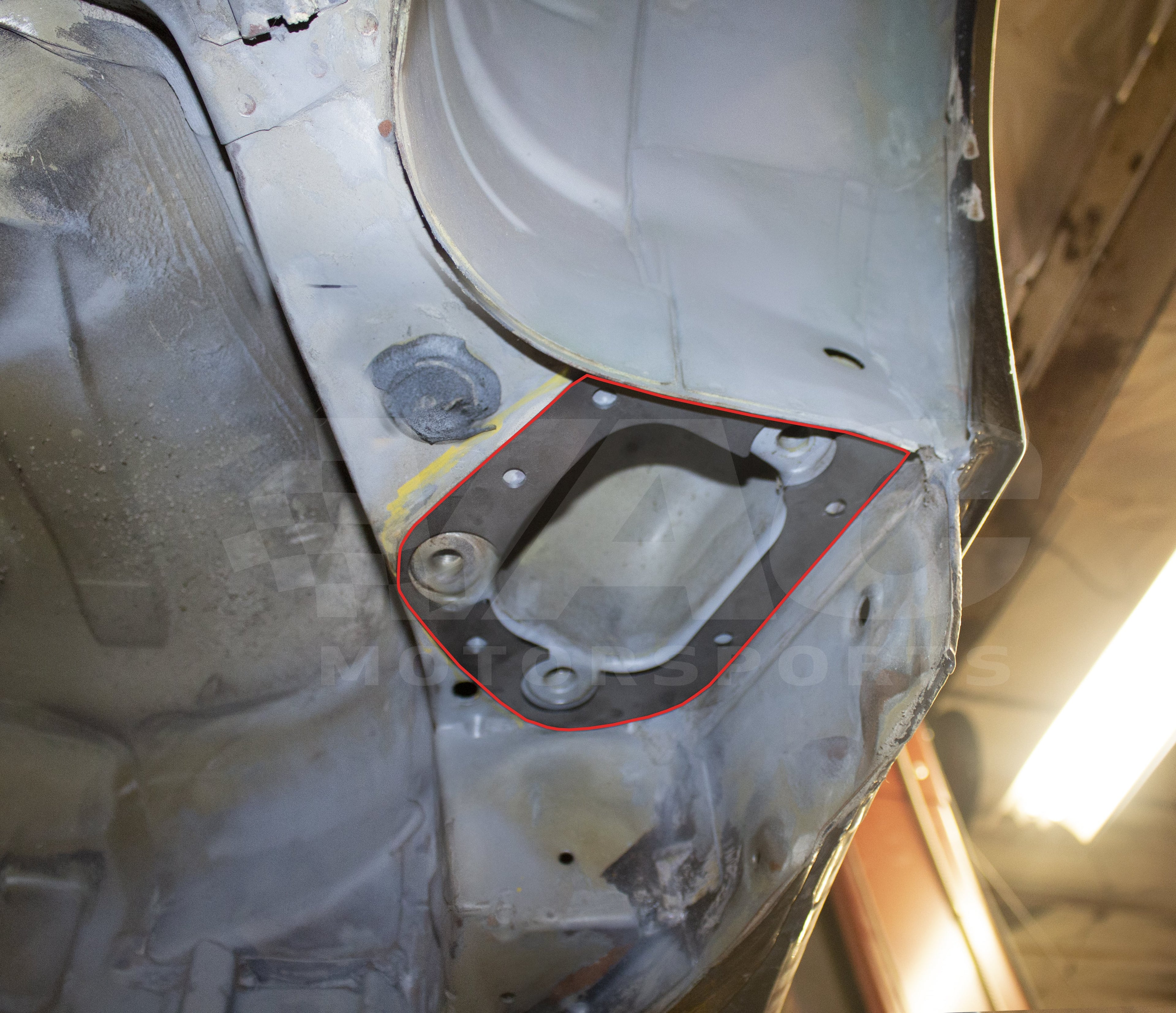 VAC Rear Trailing Arm Reinforcement Kit (BMW E46)