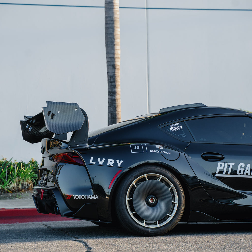 GT4+ Swan Neck Wing for Toyota GR Supra A90 / A91 - image 5
